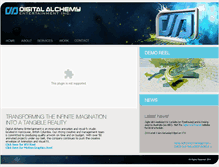 Tablet Screenshot of alchemyentertainment.com